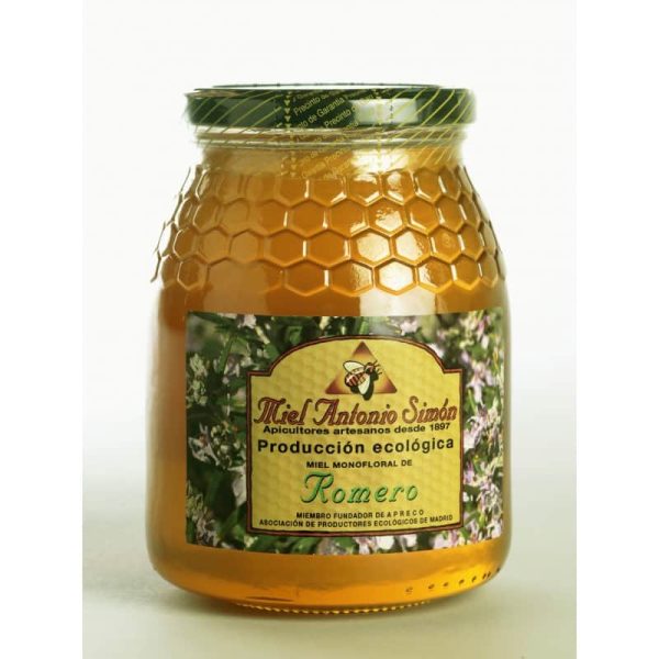 Raw Organic Rosemary honey